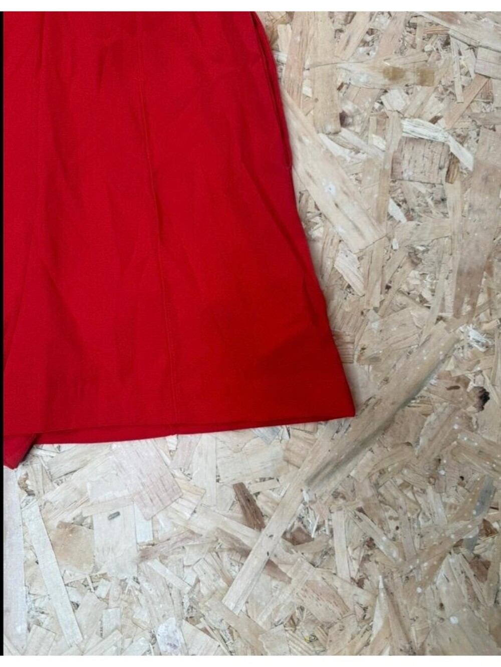 Mango MNG Basics Red Sleeveless Romper Jumpsuit Womens Size S Belted Crew Neck - Picture 12 of 16